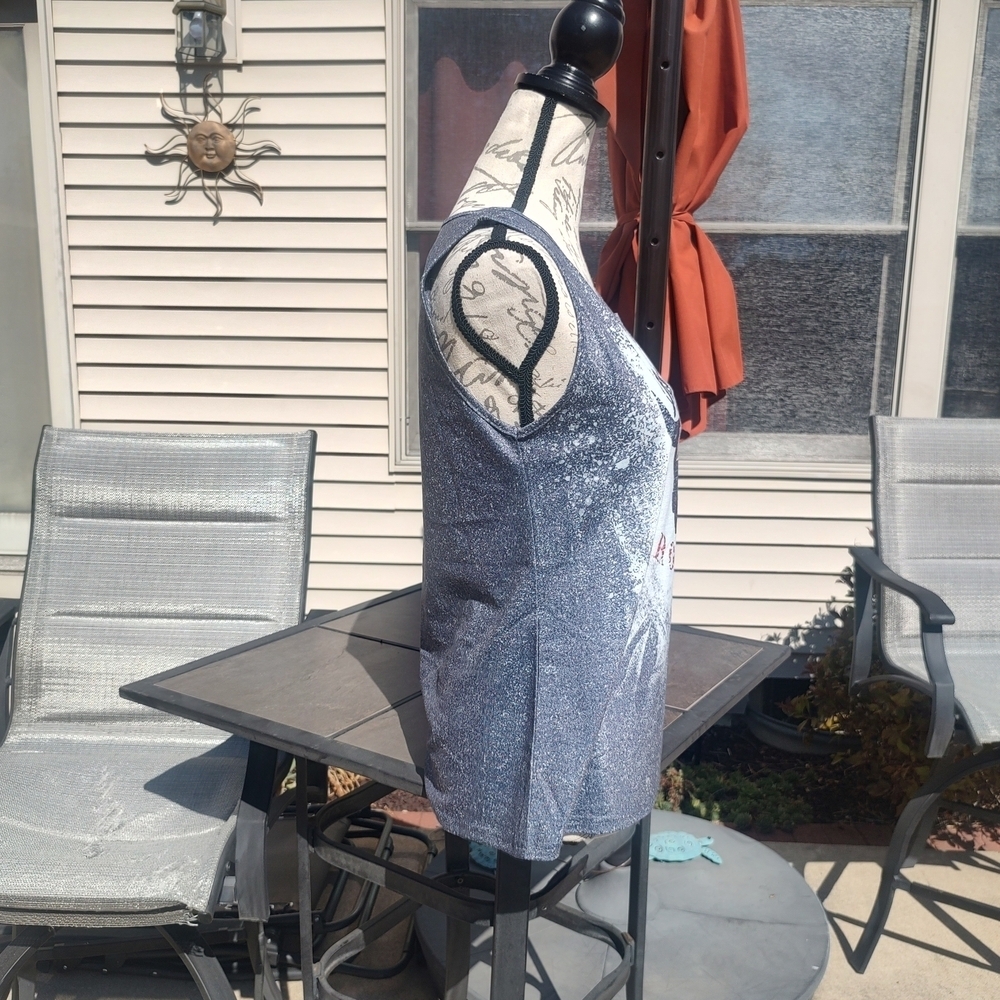 💥3/$20 Sleeveless Small "Not My First Rodeo" Graphic Top - Picture 5 of 7